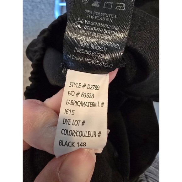 Adriene vittadine wide leg black pants size 8 - Picture 8 of 9